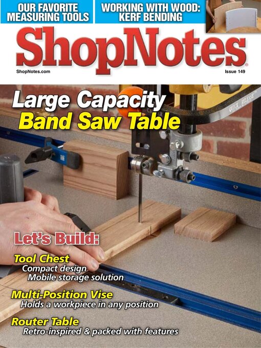 Title details for ShopNotes Magazine by Active Interest Media HoldCo, Inc. - Available